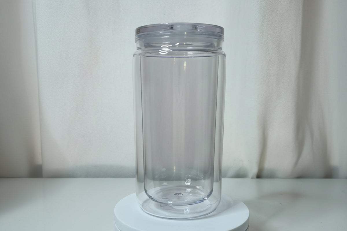 Build A Cup | 16 oz Snow Globe Tumbler
