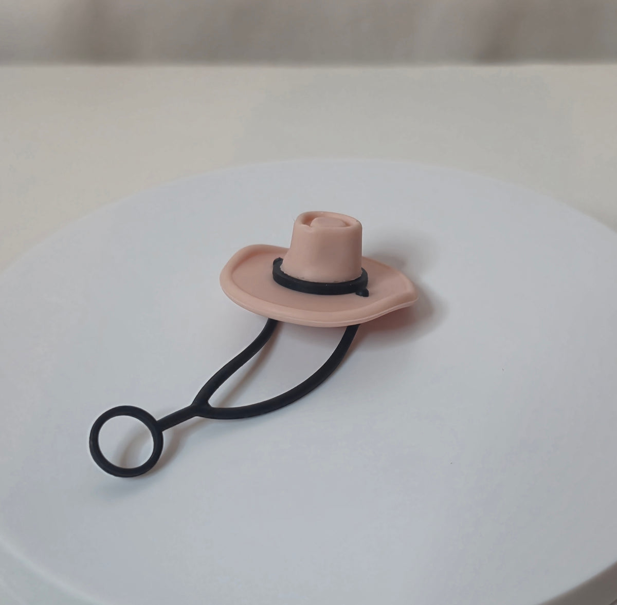Cowboy Hat Straw Topper | Western Straw Charm | Cute Cowgirl Cup Accessory | Glass Tumbler Straw Topper | Drinkware Add-On