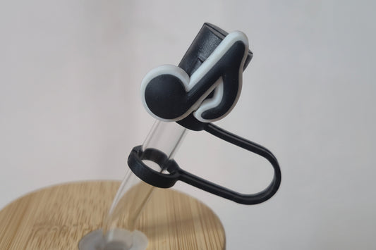 Music Note Straw Topper | Music Lover Cup Accessory | Musical Note Straw Charm | Cute Tumbler Accessory | Drinkware Gift