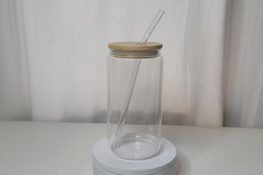Build A Cup | 16 oz Glass Cup