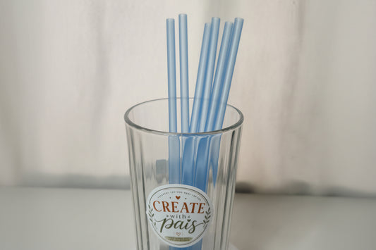 Reusable Drinking Straw | Reusable Tumbler Straw | Colorful Drinkware Straw | Iced Coffee & Cold Drink Accessory | Cup Add-On