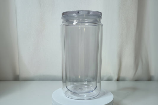 Build A Cup | 16 oz Snow Globe Tumbler